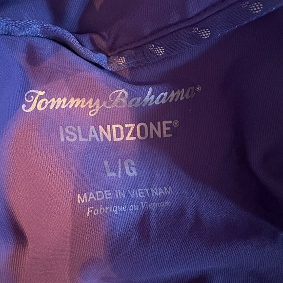 Tommy Bahama Island Zone Sleeveless Zip-Up Dress size Large - Picture 6 of 7